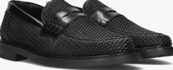 zwarte filling pieces loafers loafer reed