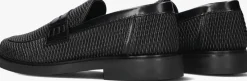 zwarte filling pieces loafers loafer reed