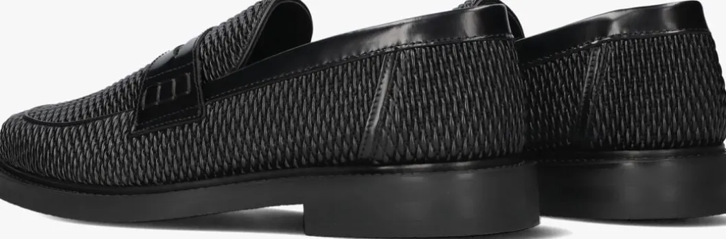 zwarte filling pieces loafers loafer reed