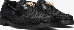 zwarte filling pieces loafers loafer reed