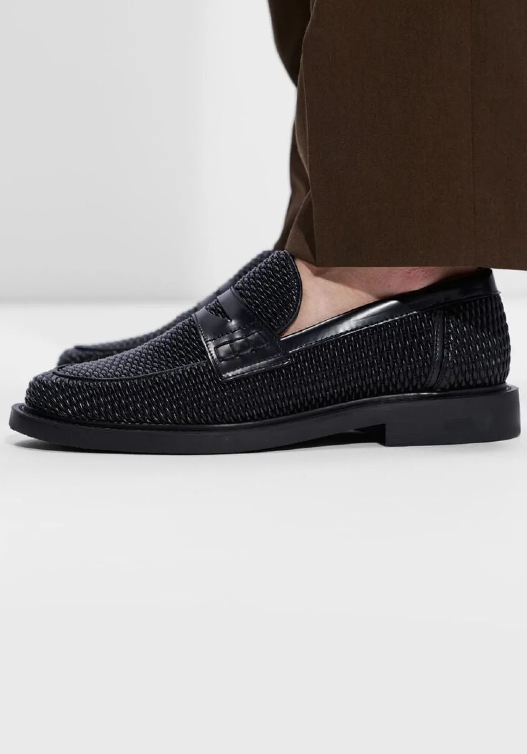 zwarte filling pieces loafers loafer reed