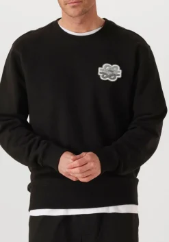 zwarte filling pieces sweater sweatshirt gowtu