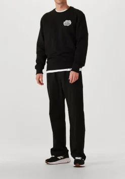 zwarte filling pieces sweater sweatshirt gowtu