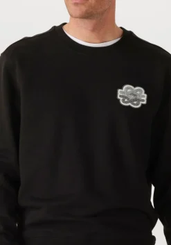 zwarte filling pieces sweater sweatshirt gowtu