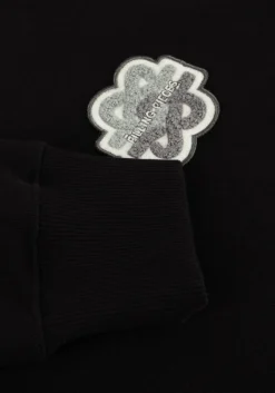 zwarte filling pieces sweater sweatshirt gowtu