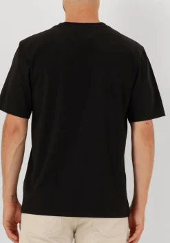 zwarte filling pieces t-shirt t-shirt gowtu