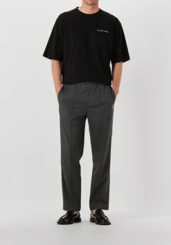 zwarte filling pieces t-shirt t-shirt boxy