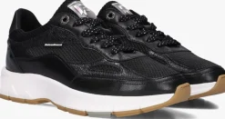 zwarte floris van bommel lage sneakers sfw-10101 daysi