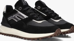 zwarte floris van bommel lage sneakers sfw-10128 noppi