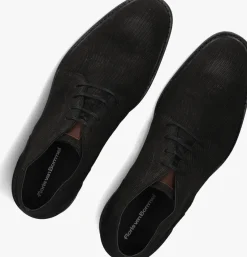 zwarte floris van bommel nette schoenen sfm-50141 crepi