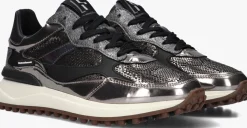 zwarte floris van bommel lage sneakers sfw-10085 noppi