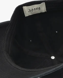 zwarte forét pet hawk washed cap