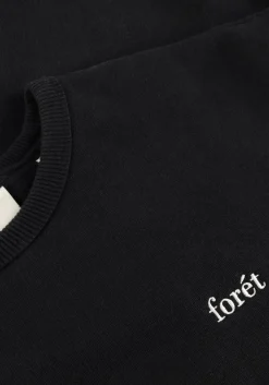 zwarte forét sweater noon sweatshirt