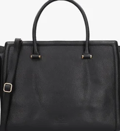 zwarte fred de la bretoniere handtas mika businessbag