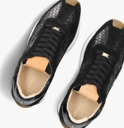 zwarte fred de la bretoniere lage sneakers yentl sign