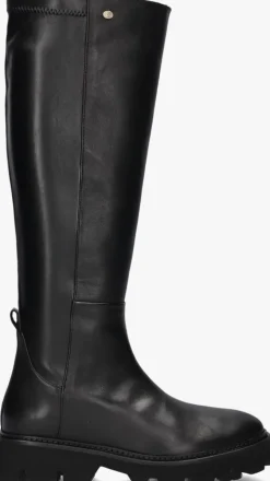 zwarte fred de la bretoniere hoge laarzen pally boas