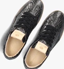 zwarte fred de la bretoniere lage sneakers pearl base