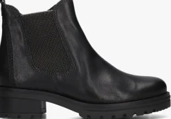 zwarte gabor chelsea boots 781.3