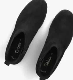 zwarte gabor chelsea boots 710