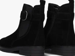 zwarte gabor enkellaarsjes 653.1