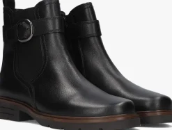 zwarte gabor enkellaarsjes 653.1