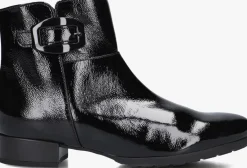 zwarte gabor enkellaarsjes 714.1