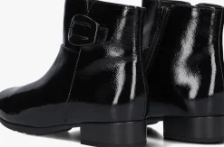 zwarte gabor enkellaarsjes 714.1