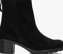 zwarte gabor enkellaarsjes 802.3