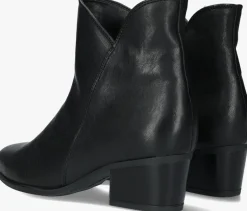 zwarte gabor enkellaarsjes 680.2