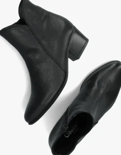 zwarte gabor enkellaarsjes 680.2