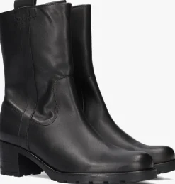 zwarte gabor enkellaarsjes 806