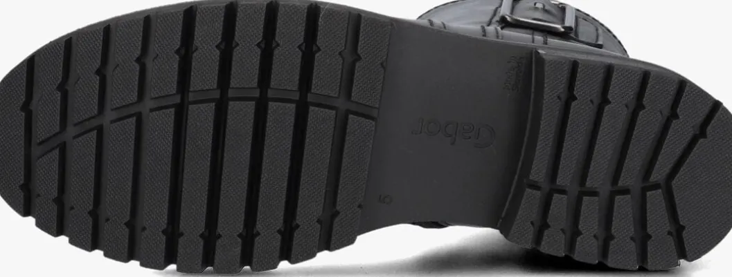 zwarte gabor enkellaarsjes 724.2