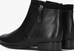 zwarte gabor enkellaarsjes 718