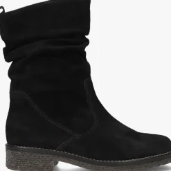 zwarte gabor enkellaarsjes 703.1