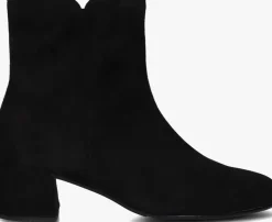 zwarte gabor enkellaarsjes 680.3