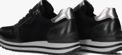 zwarte gabor lage sneakers 528