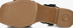 zwarte gabor sandalen 721.1.0