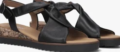 zwarte gabor sandalen 751
