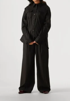 zwarte gestuz blouses elarahgz linen shirt