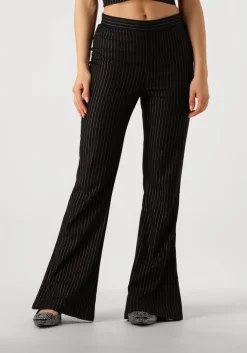 zwarte gestuz flared broek caylinagz hw pants