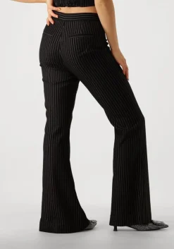 zwarte gestuz flared broek caylinagz hw pants