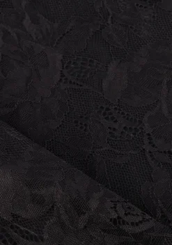 zwarte gestuz maxirok gzleala skirt