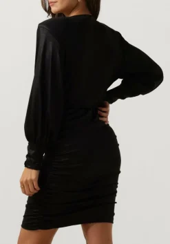 zwarte gestuz mini jurk maddix short dress