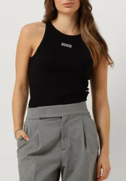 zwarte gestuz top drewgz sl logo tank