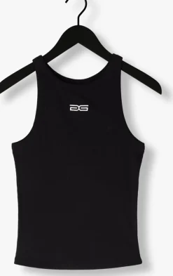 zwarte gestuz top drewgz sl logo tank