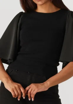 zwarte gestuz top gzsama top