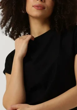 zwarte gestuz top rifagz tee