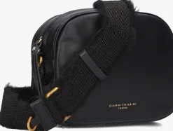 zwarte gianni chiarini schoudertas nina