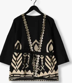 zwarte greek archaic kori blouses 260184