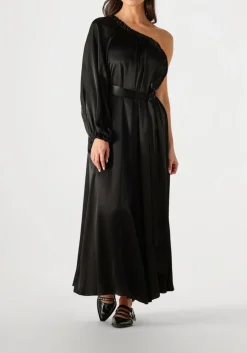 zwarte greek archaic kori maxi jurk 130902